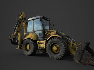 tractor b115 Model 3D
