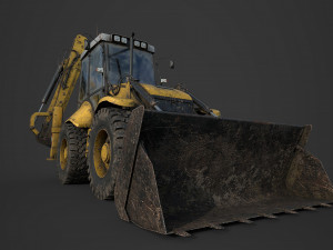 tractor b115 Model 3D