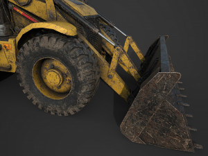 tractor b115 Model 3D