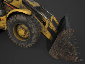 tractor b115 3D Model