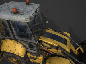 tractor b115 Model 3D