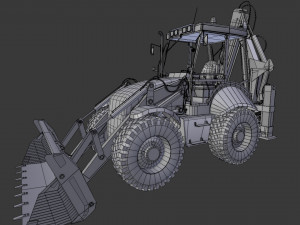tractor b115 Model 3D