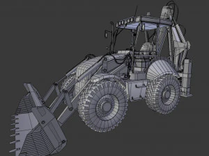 tractor b115 3D Model