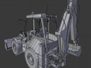 tractor b115 3D Model