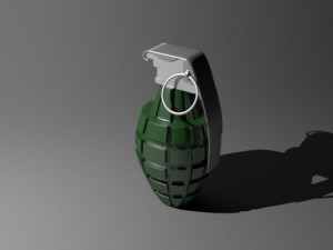 mk2 grenade 3D Model