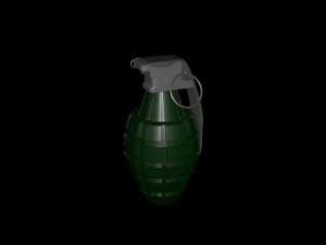 mk2 grenade 3D Model