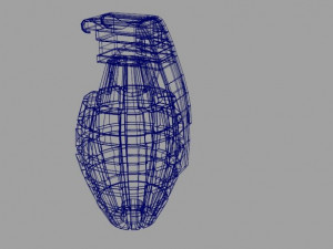 mk2 grenade Model 3D