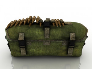 bag with ammunition Model 3D