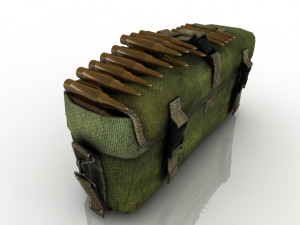 bag with ammunition 3D Model