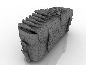bag with ammunition 3D Model