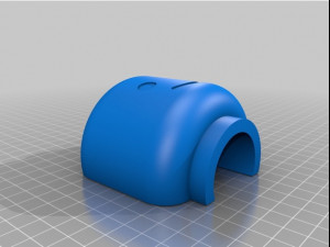 lego toilet paper holder Model Cetak 3D