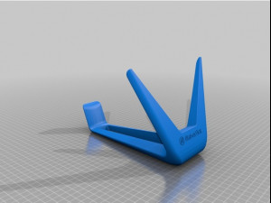 headphone stand 3D 打印模型