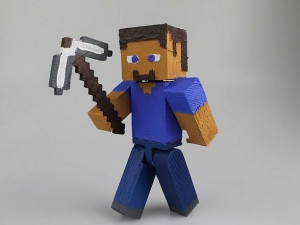 steve from minecraft 3D 프린트 모델