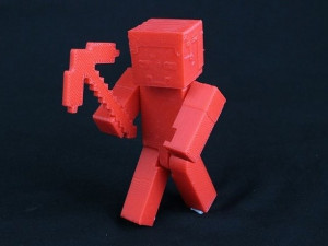 steve from minecraft 3Dプリントモデル