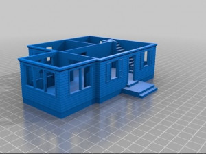 house puritan 3D Print Model