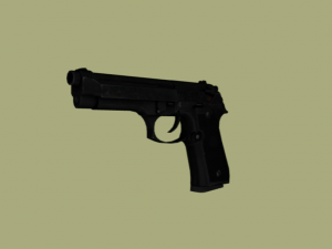 m9 beretta 3D Print Model