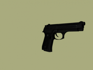 m9 beretta 3D Print Model