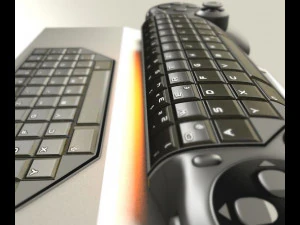 Controller pad keyboard hybrid 3D Print Model