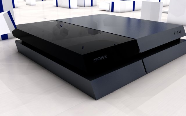 playstation 4 Modello di stampa 3D .c4d .max .obj .3ds .fbx .stl .blend 