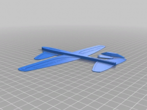 plane for 3d print Model Cetak 3D