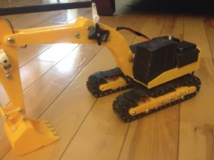 realistyczna koparka na drukarce 3D Model do druku 3D