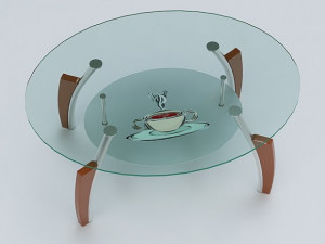 center table 3D-Modell