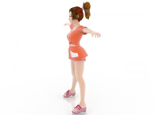 woman doll 3D Модель