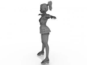 woman doll 3D Model