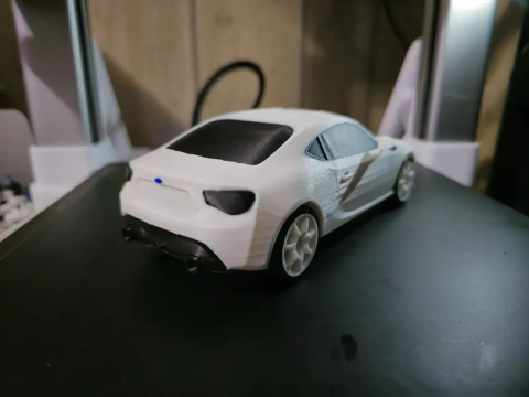 Subaru BRZ print model 3D Print Model