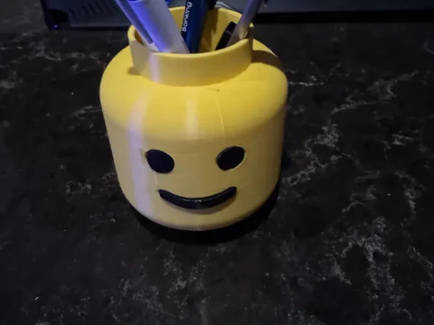 Lego head 3D Print Model