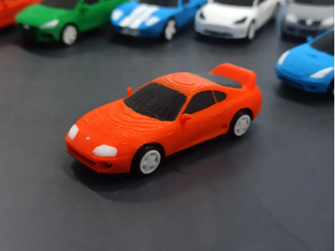 Toyota Supra for 3D Printing 3D Print Model
