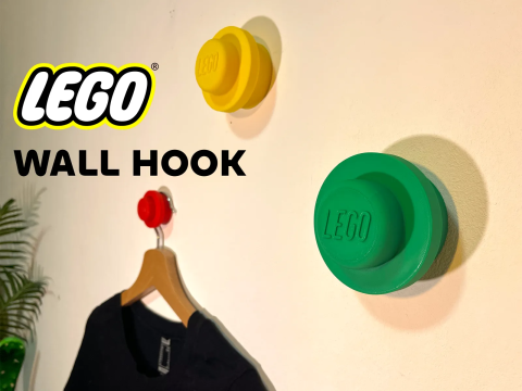 Lego Wall Hanger set 3D 打印模型