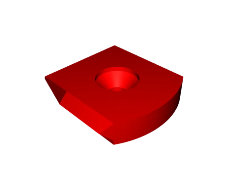 Set appendiabiti da parete Lego Modello di stampa 3D
