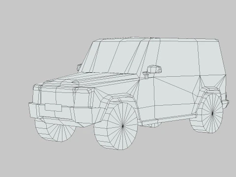 Mercedes-Benz G-Class 3D Model