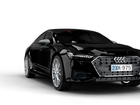 Audi A7 Sportback 2018 Modello 3D