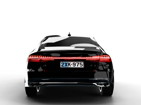 Audi A7 Sportback 2018 3D Model