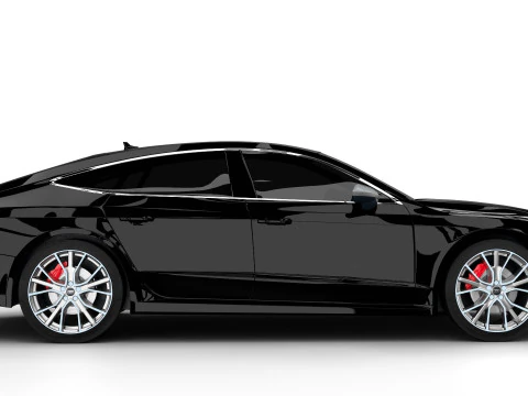 Audi A7 Sportback 2018 3D Model