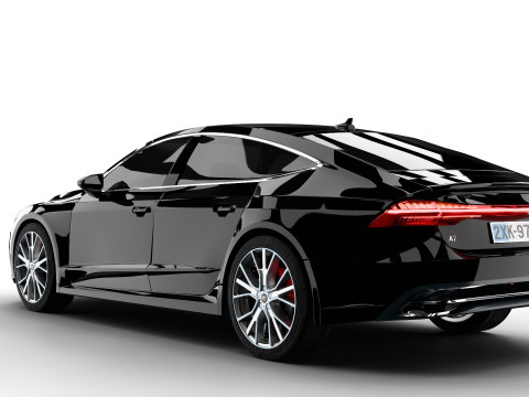 Audi A7 Sportback 2018 Modelo 3D