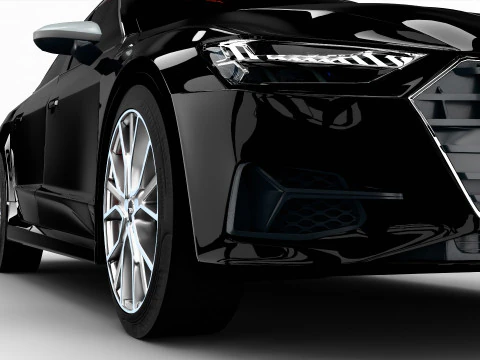 Audi A7 Sportback 2018 3D Model