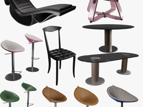 International Furniture Pack 3D Model