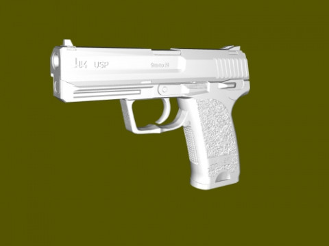 USP9 3D print Modelo de impresión 3D