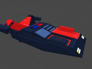 police vehicle 3D मॉडल