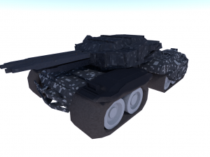 twin tank 3D मॉडल