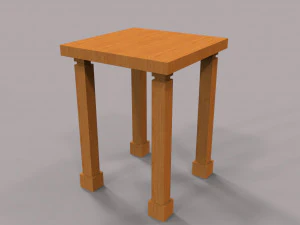 table 3D Model