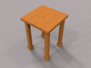table 3D Model