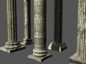 columns collection 3Dモデル