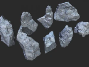 rochas - pedras Modelo 3D
