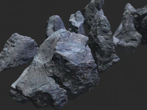 rocks - stones 3D Model