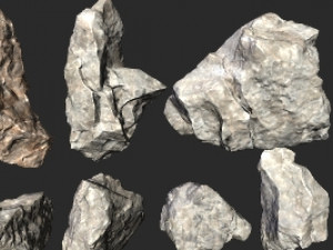 stones pack 3D मॉडल