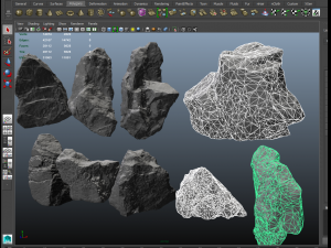 stones pack 3D Модель